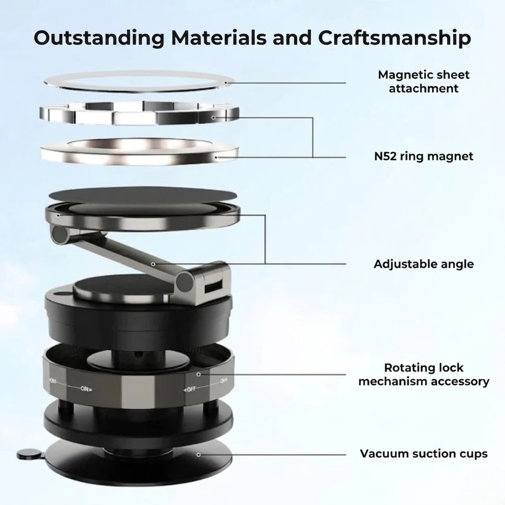 MagnetGrip™ – Magnetic Phone Holder for Your Car