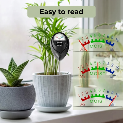 SoilSense™ Battery-Free Soil Moisture Meter – Easy Soil Moisture Testing for Indoor & Outdoor Plants