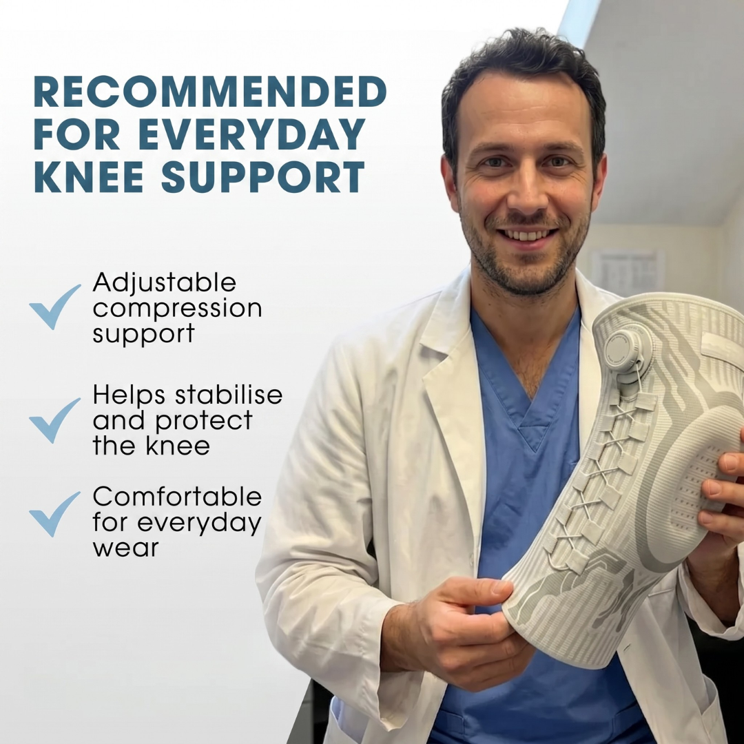 FlexiKnee™ – Adjustable Knee Support With Targeted Compression