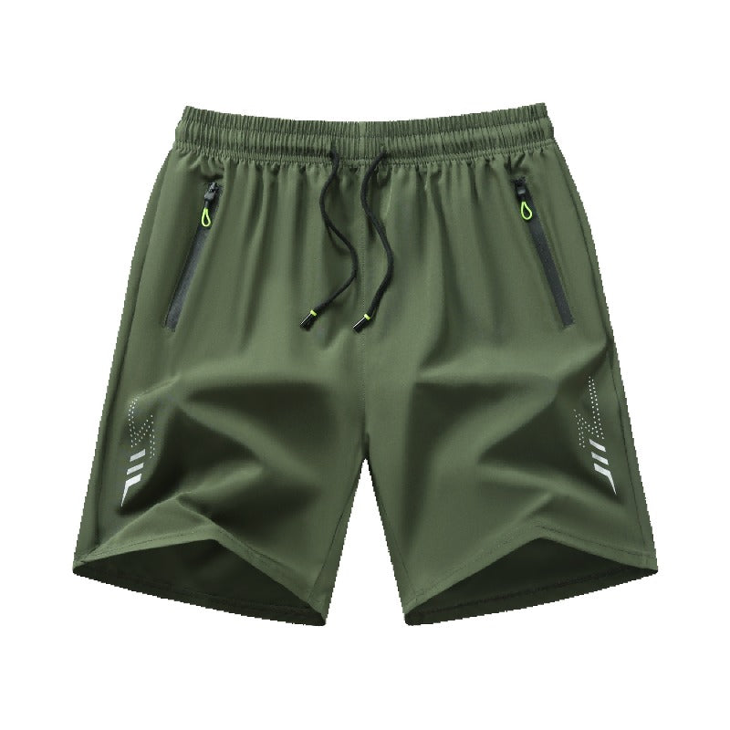 AeroFlex™ Performance Shorts – Lightweight Quick-Dry Sports Shorts with Secure Zip Pockets