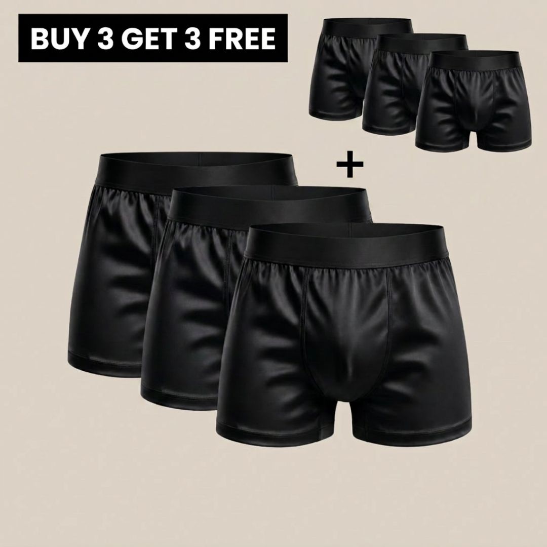 Silvora™ Silk-Soft Boxer Shorts - Buy 3, Get 3 FREE