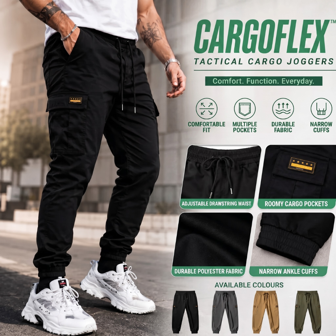 CargoFlex™ - Tactical Cargo Joggers For Men