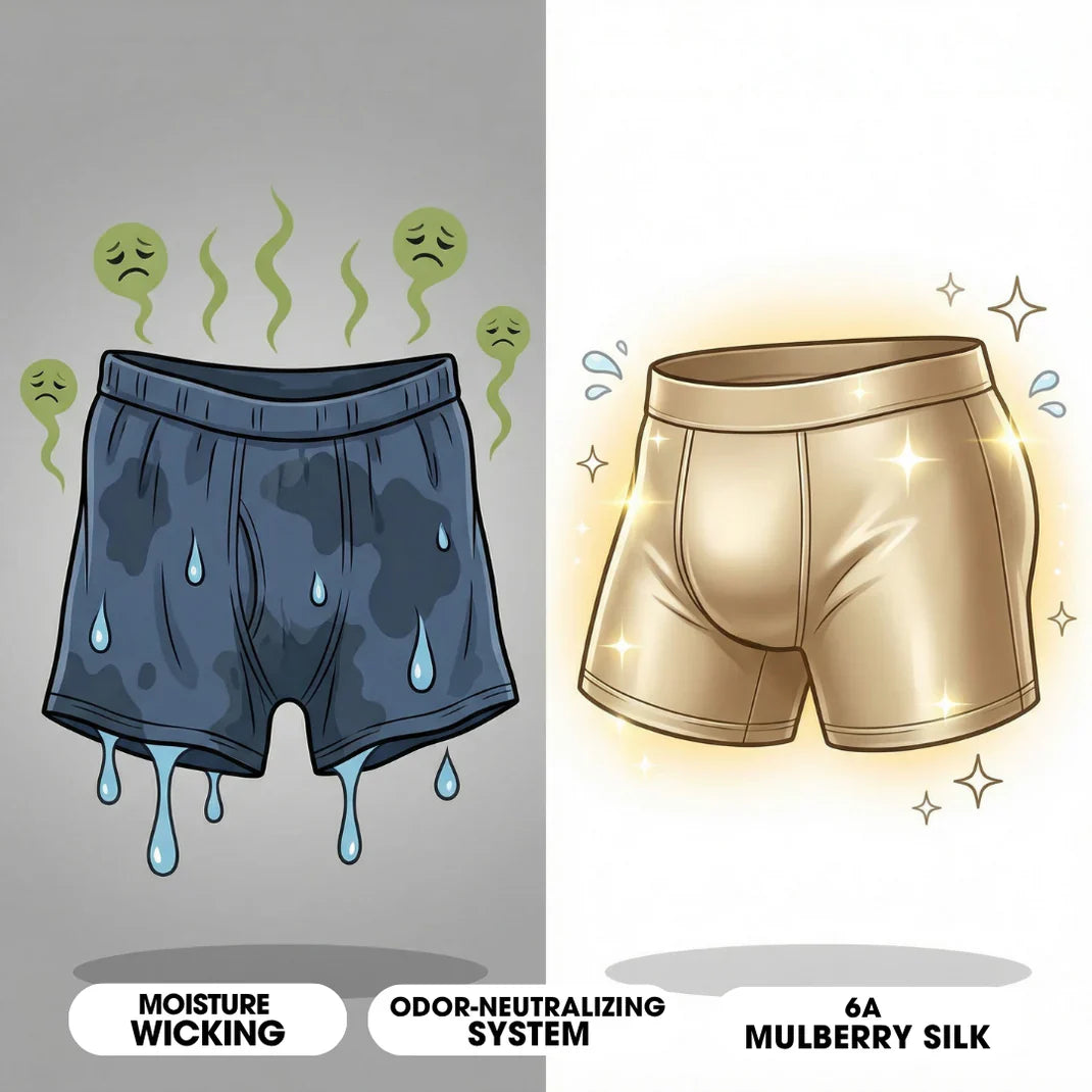 Silvora™ Silk-Soft Boxer Shorts - Buy 3, Get 3 FREE
