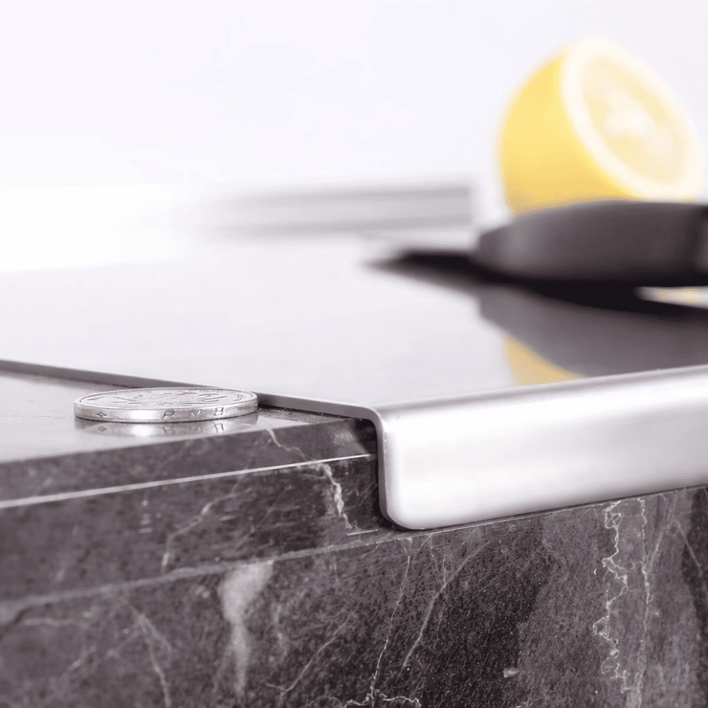 SteelPrep™ – Premium Food-Grade Stainless Steel Chopping Board