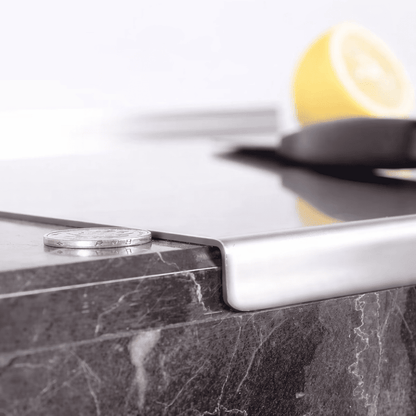 SteelPrep™ – Premium Food-Grade Stainless Steel Chopping Board