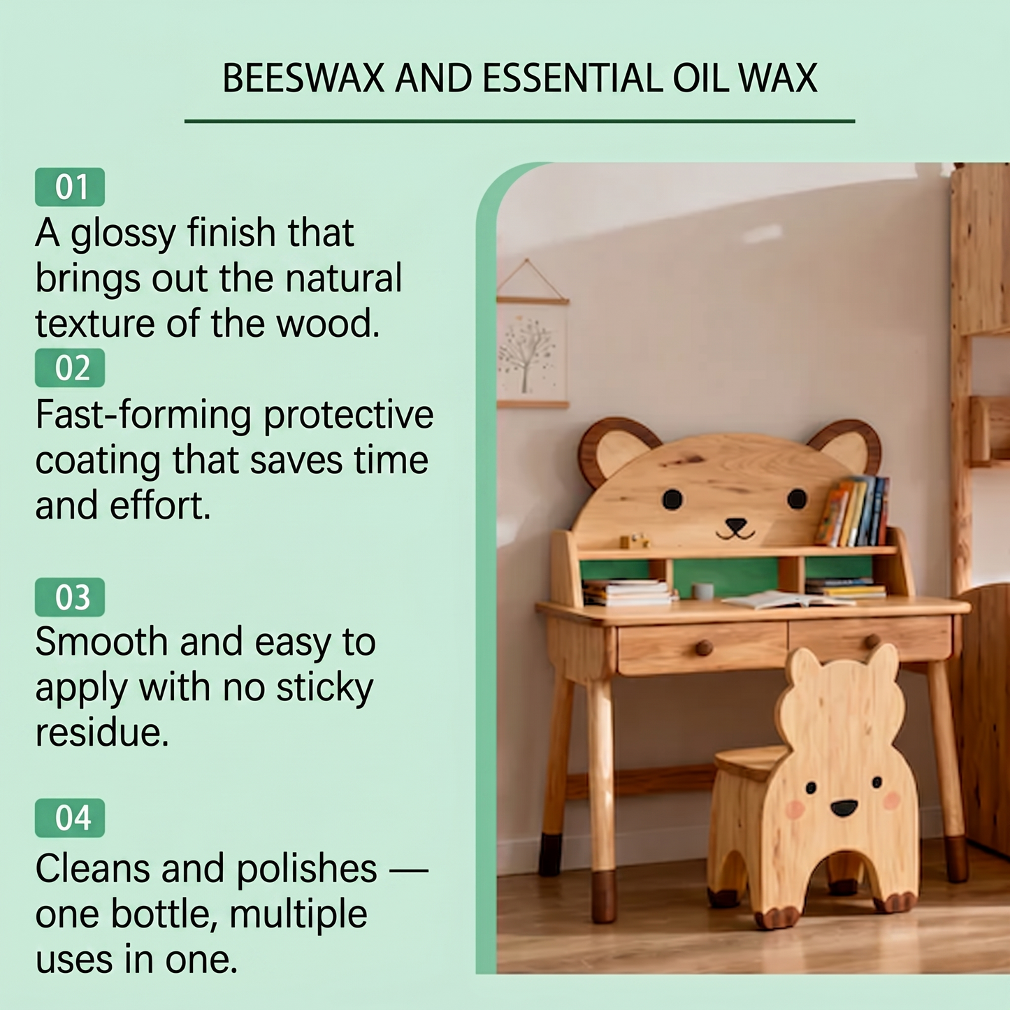 Waxora™ - All-in-One Beeswax Spray for Wood Care
