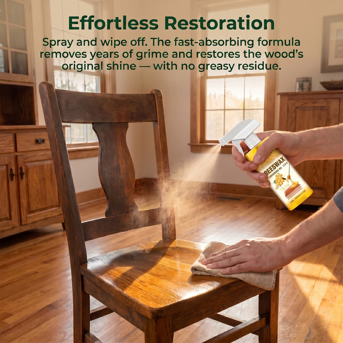 Waxora™ - All-in-One Beeswax Spray for Wood Care