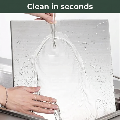 SteelPrep™ – Premium Food-Grade Stainless Steel Chopping Board