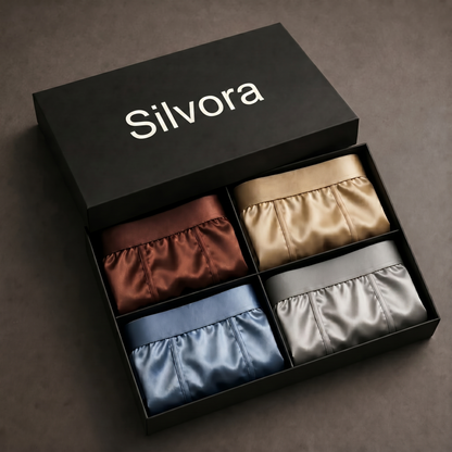 Silvora™ Silk-Soft Boxer Shorts - Buy 3, Get 3 FREE