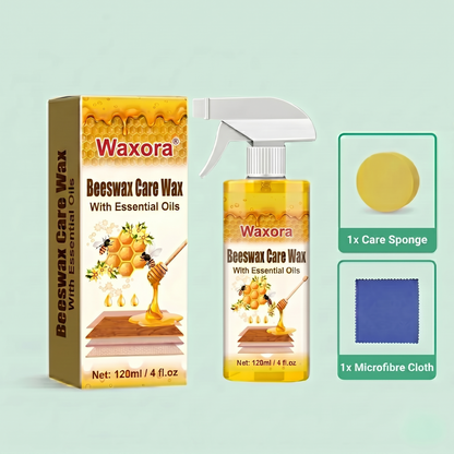 Waxora™ - All-in-One Beeswax Spray for Wood Care