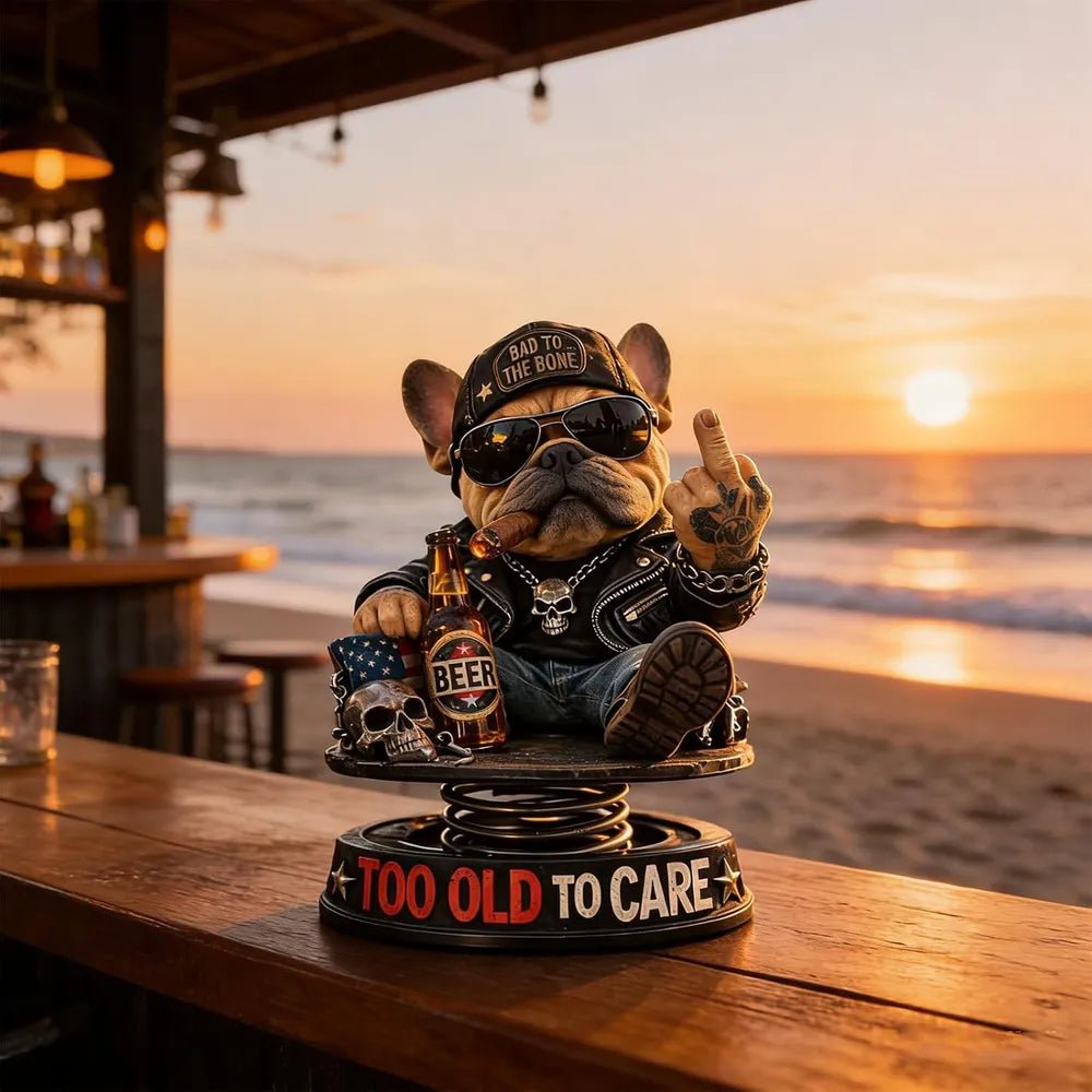 BobbleBull™ - Bulldog Dashboard Bobblehead