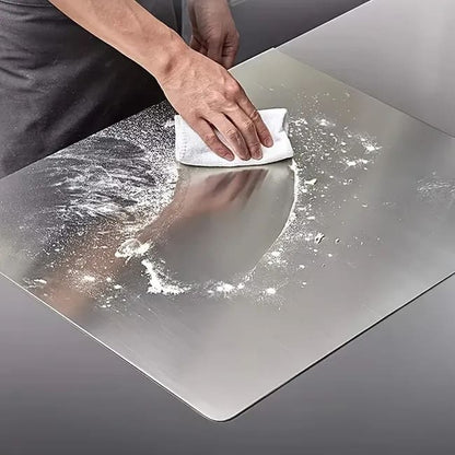 SteelPrep™ – Premium Food-Grade Stainless Steel Chopping Board