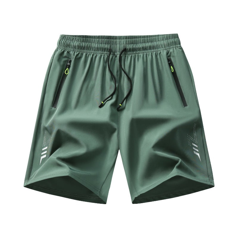 AeroFlex™ Performance Shorts – Lightweight Quick-Dry Sports Shorts with Secure Zip Pockets